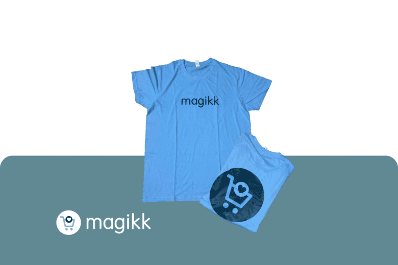 t-shirt magikk azul - Imagem principal